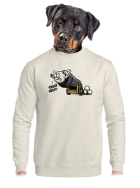unisex mikina bez kapuce