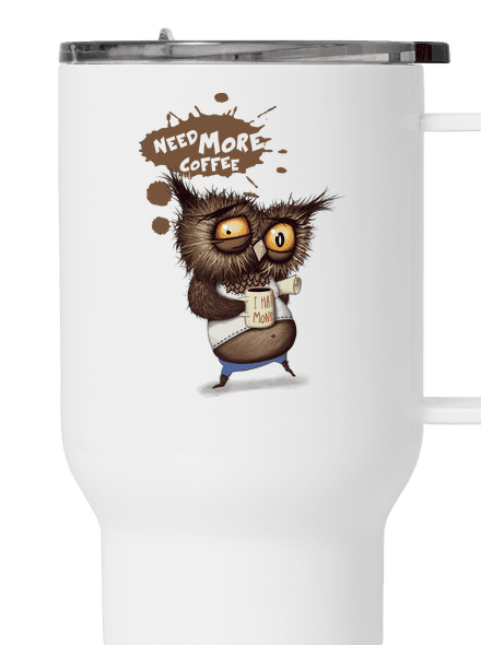 Potřebuju víc kafe termohrnek White