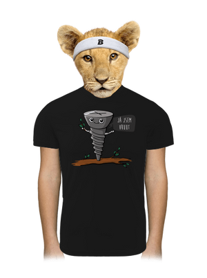 Já jsem Vruut dětské sportovní tričko Black