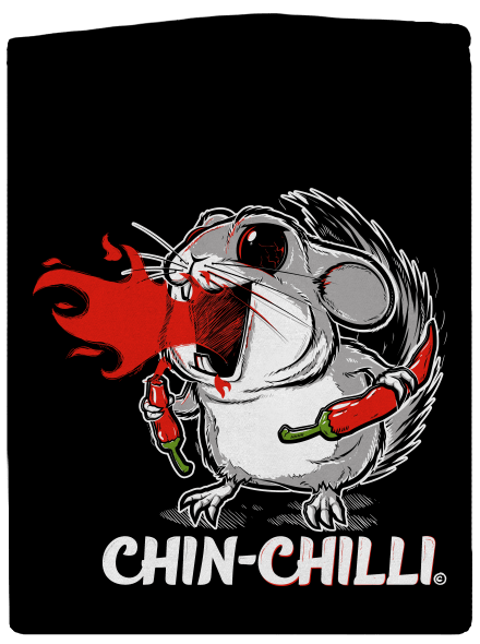 Chinchilli dámská mikina na zip Black