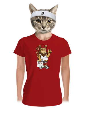 Lvíček dámské sportovní tričko Red Mal