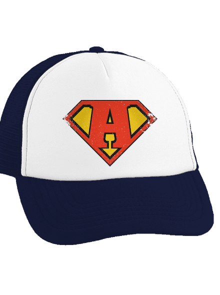 Jsem superhrdina kšiltovka truckerka French Navy cap