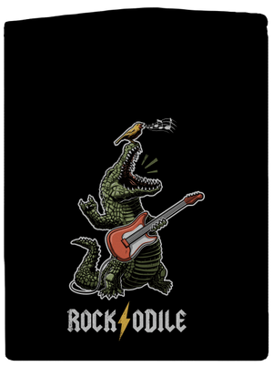 Rockodile pánská mikina na zip Black