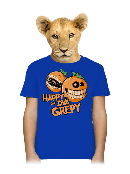 Happy grepy dětské tričko Royal Blue
