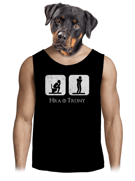 Hra o trůny pánské tílko Black