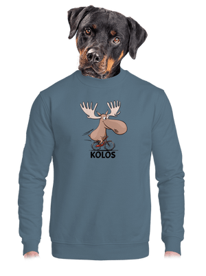 unisex mikina bez kapuce