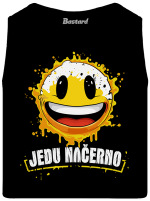 Jedu načerno pánské tílko Black