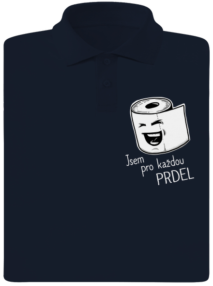 Prdel pánská polokošile Navy Mal