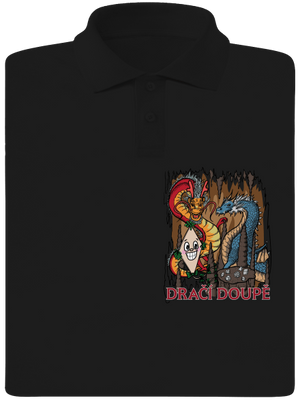 Dračák pánská polokošile Black