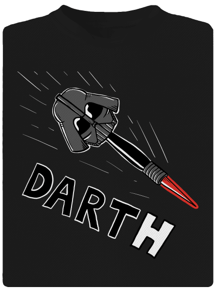 Dart(h) dětské sportovní tričko Black