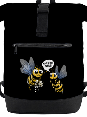 Alergická včelka batoh Black
