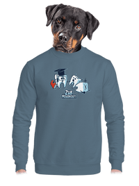 unisex mikina bez kapuce