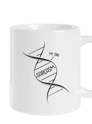 Sarcasm klasický hrnek White