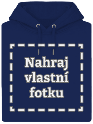 Vlastní potisk unisex mikina premium Navy