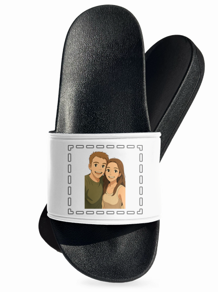 Ghibli efekt z vlastní fotky pantofle White