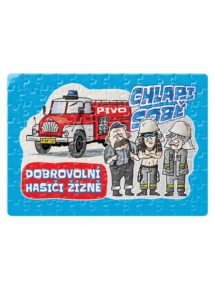 Hasiči žízně puzzle White