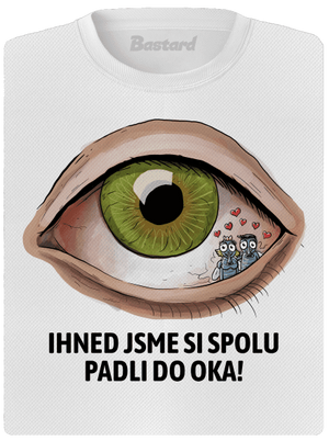 Padli do oka dámské sportovní tričko White