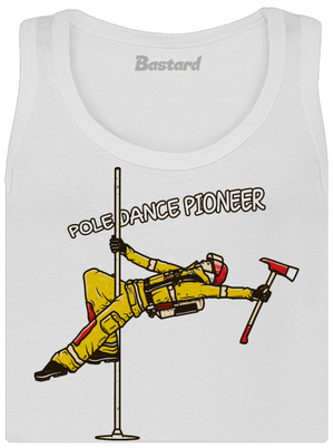 Pole Dance Pioneer dámské tílko klasické White