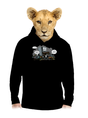 dětská mikina klokanka