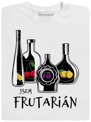 Frutarián pánské tričko White