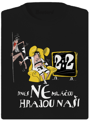 Hrajou naši dámské sportovní tričko Black