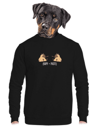 unisex mikina bez kapuce