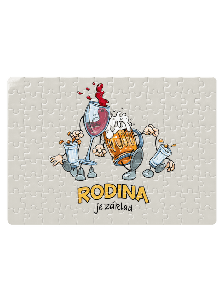 Rodina je základ puzzle White