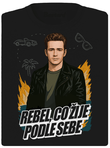 B19: Dylan z Beverly Hills dámské sportovní tričko Black