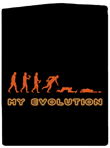 My evolution dámská mikina na zip Black