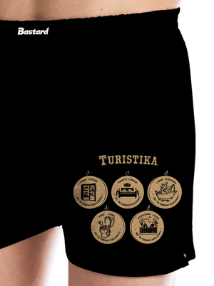 Moje turistika pánské trenky Black