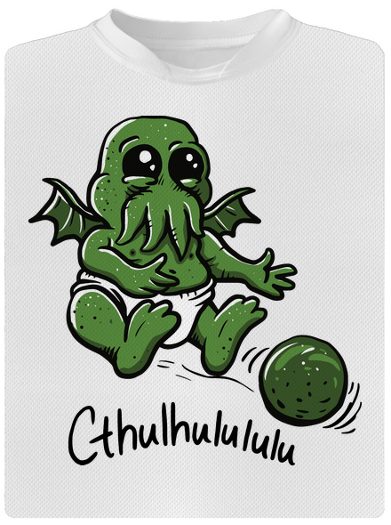 Cthulhululu pánské sportovní tričko White
