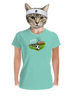 Kopu za svůj tým dámské sportovní tričko Mint Mal