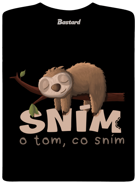 Sním o tom, co sním dětské tričko Black