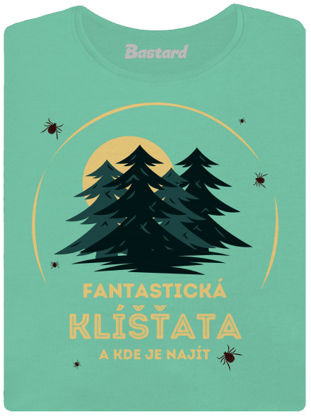 Fantastická klíšťata dámské tričko premium Mint Mal