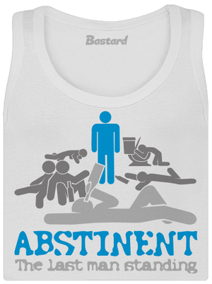 Abstinent dámské tílko klasické White