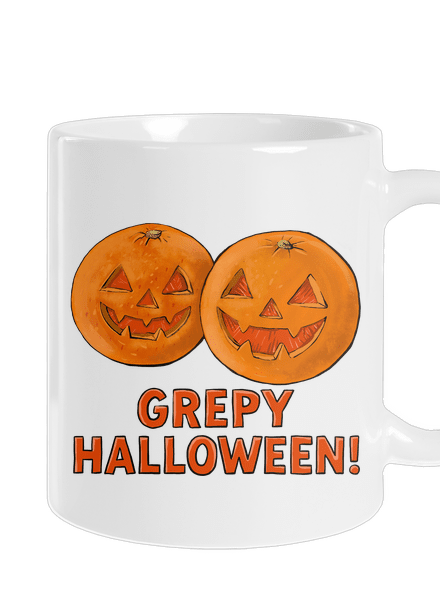 Grepy Halloween klasický hrnek White