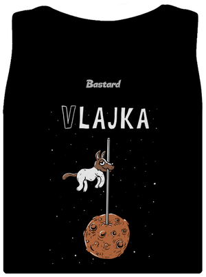 Vlajka dámské tílko klasické Black