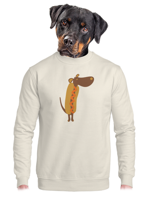 unisex mikina bez kapuce