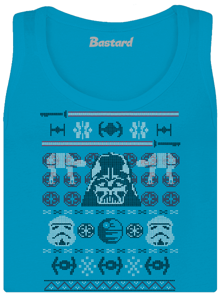 Vader na svetru dámské tílko klasické Blue Atol
