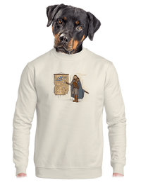 unisex mikina bez kapuce