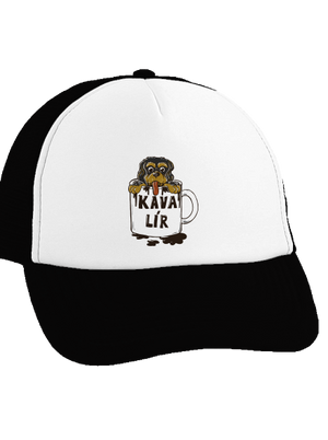 Kávalír kšiltovka truckerka Black cap
