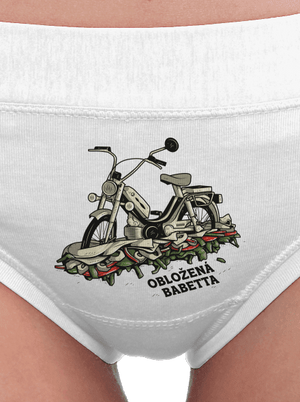 Obložená Babetta dámské kalhotky White