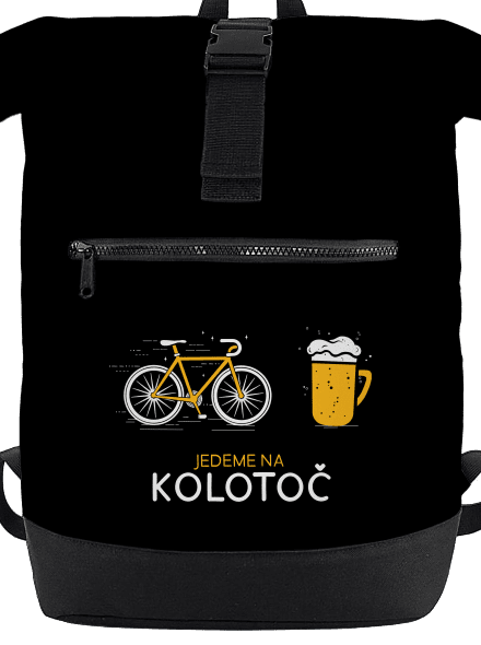 Jedeme na kolotoč batoh Black