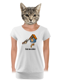 dámské tričko s lemem