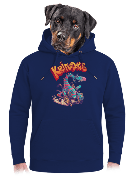 Kriplodokus unisex mikina premium Navy