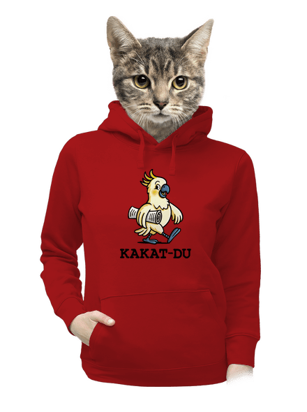 Kakat-du dámská mikina klokanka Red Mal