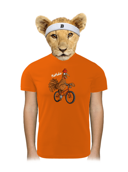 Kokolo dětské sportovní tričko Neon Orange
