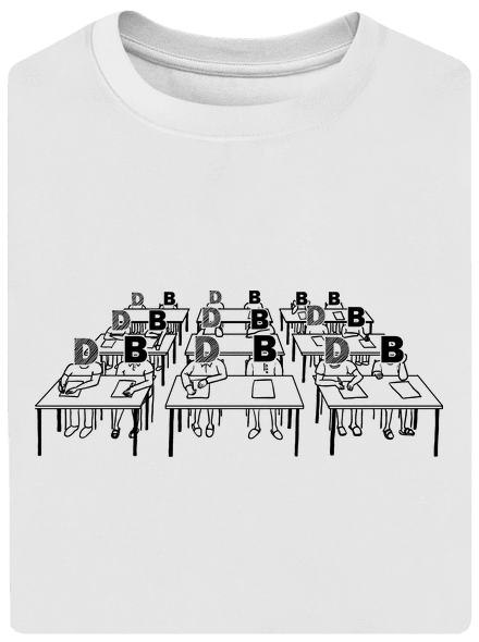 Cimrman: Debil, blbeček unisex tričko oversized White