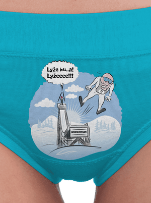 Lyže dámské kalhotky Turquoise