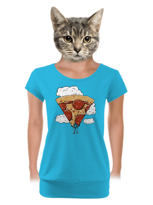 dámské tričko s lemem